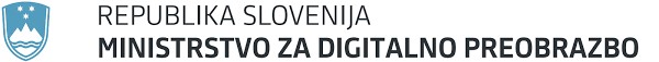 Ministrstva za digitalno preobrazbo